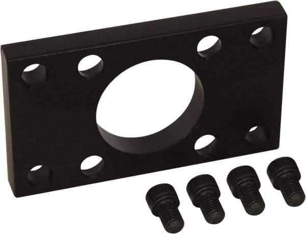 Mead - Air Cylinder Flange Mount - For 1-1/2" Air Cylinders, Use with HD Series Air Cylinders - Exact Tool & Supply