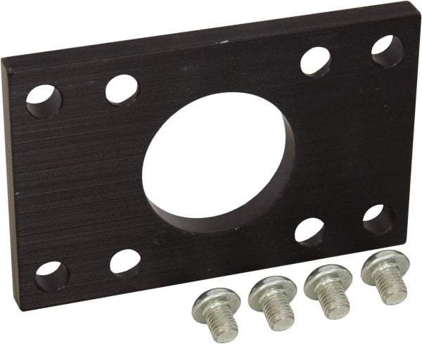 Mead - Air Cylinder Flange Mount - For 2-1/2" Air Cylinders, Use with HD Series Air Cylinders - Exact Tool & Supply