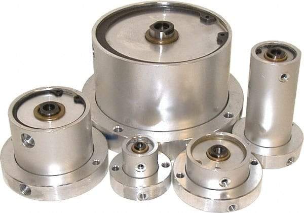 Mead - 1/4" Stroke x 1-1/2" Bore Double Acting Air Cylinder - 10-32 Port, -40 to 250°F - Exact Tool & Supply