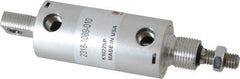 ARO/Ingersoll-Rand - 1" Stroke x 1-1/8" Bore Double Acting Air Cylinder - 1/8 Port, 3/8-16 Rod Thread - Exact Tool & Supply