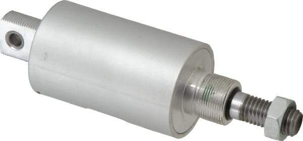 ARO/Ingersoll-Rand - 1" Stroke x 2" Bore Double Acting Air Cylinder - 1/4 Port, 5/8-11 Rod Thread - Exact Tool & Supply