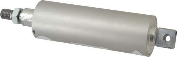 ARO/Ingersoll-Rand - 4" Stroke x 2" Bore Double Acting Air Cylinder - 1/4 Port, 5/8-11 Rod Thread - Exact Tool & Supply
