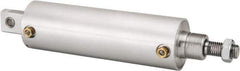 ARO/Ingersoll-Rand - 6" Stroke x 2-1/2" Bore Double Acting Air Cylinder - 3/8 Port, 3/4-10 Rod Thread - Exact Tool & Supply