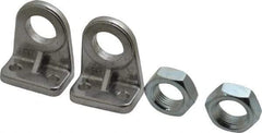ARO/Ingersoll-Rand - Air Cylinder L Bracket - For 1-1/8" Air Cylinders, Use with ARO Economair Cylinders - Exact Tool & Supply