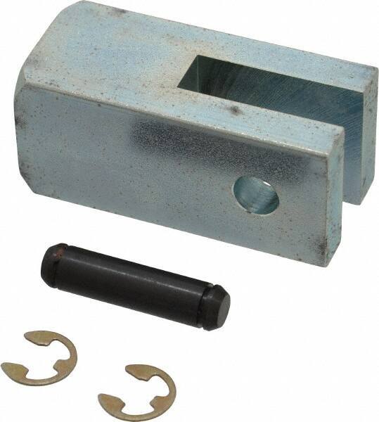 ARO/Ingersoll-Rand - Air Cylinder Rod Clevis - For 1-1/2" Air Cylinders, Use with ARO Economair Cylinders - Exact Tool & Supply