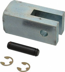 ARO/Ingersoll-Rand - Air Cylinder Rod Clevis - For 1-1/2" Air Cylinders, Use with ARO Economair Cylinders - Exact Tool & Supply