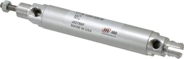 ARO/Ingersoll-Rand - 3" Stroke x 3/4" Bore Double Acting Air Cylinder - 200 Max psi - Exact Tool & Supply