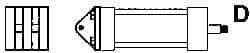 ARO/Ingersoll-Rand - Air Cylinder MP1 Fixed Clevis Mount Kit - For 1-1/2" Air Cylinders, Use with Provenair Series - Exact Tool & Supply