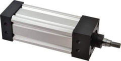 ARO/Ingersoll-Rand - 4" Stroke x 2" Bore Double Acting Air Cylinder - 7/16-20 Rod Thread, 250 Max psi, 185°F - Exact Tool & Supply