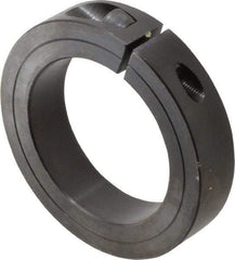 Climax Metal Products - 2-3/4" Bore, Steel, One Piece Clamp Collar - 4" Outside Diam, 7/8" Wide - Exact Tool & Supply