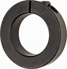 Climax Metal Products - 45mm Bore, Steel, One Piece Clamp Collar - 2-7/8" Outside Diam - Exact Tool & Supply