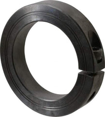 Climax Metal Products - 70mm Bore, Steel, One Piece Clamp Collar - 4" Outside Diam - Exact Tool & Supply