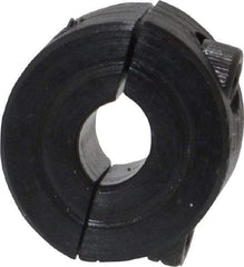 Climax Metal Products - 1/4" Bore, Steel, Two Piece Shaft Collar - 11/16" Outside Diam, 5/16" Wide - Exact Tool & Supply
