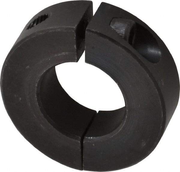 Climax Metal Products - 26mm Bore, Steel, Two Piece Shaft Collar - 2" Outside Diam - Exact Tool & Supply