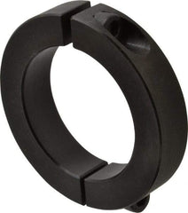 Climax Metal Products - 60mm Bore, Steel, Two Piece Shaft Collar - 3-1/2" Outside Diam - Exact Tool & Supply