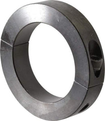Climax Metal Products - 65mm Bore, Steel, Two Piece Shaft Collar - 3-3/4" Outside Diam - Exact Tool & Supply