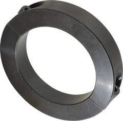 Climax Metal Products - 75mm Bore, Steel, Two Piece Shaft Collar - 4-1/4" Outside Diam - Exact Tool & Supply