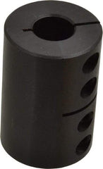 Climax Metal Products - 5/8" Inside x 1-1/2" Outside Diam, Rigid Coupling without Keyway - 2-1/4" Long - Exact Tool & Supply