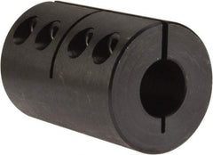 Climax Metal Products - 3/4" Inside x 1-3/4" Outside Diam, Rigid Coupling without Keyway - 2-5/8" Long - Exact Tool & Supply