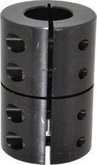Climax Metal Products - 1" Inside x 2" Outside Diam, Rigid Coupling without Keyway - 3" Long - Exact Tool & Supply
