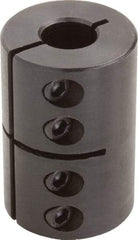 Climax Metal Products - 1-1/2" Inside x 2-1/2" Outside Diam, Rigid Coupling without Keyway - 3-3/4" Long - Exact Tool & Supply