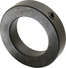 Climax Metal Products - 50mm Bore, Steel, Set Screw Shaft Collar - 3-1/8" Outside Diam - Exact Tool & Supply