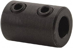Climax Metal Products - 1" Inside x 2" Outside Diam, Stainless Steel Set Screw Rigid Coupling - 3" Long - Exact Tool & Supply