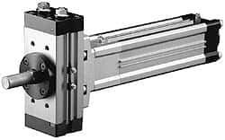 SMC PNEUMATICS - 40mm Bore, 90° Rotation, Air Actuator - 101.5 Max psi - Exact Tool & Supply