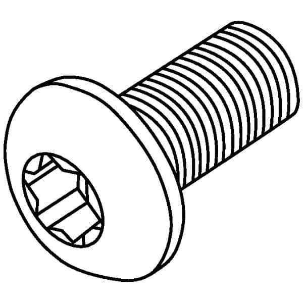 Kennametal - Cap Screw for Indexable Boring - For Use with Cartridges - Exact Tool & Supply