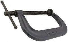 Hargrave - Regular-Duty 3" Max Opening, 2-3/8" Throat Depth, Forged Steel Standard C-Clamp - Exact Tool & Supply