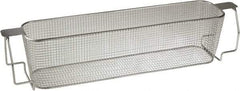 CREST ULTRASONIC - Stainless Steel Parts Washer Basket - 5.177" High, Use with Parts Washers - Exact Tool & Supply