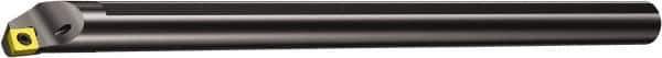 Sandvik Coromant - 15.2mm Min Bore Diam, 8" OAL, 1/2" Shank Diam, E-SCLC Indexable Boring Bar - CCMT 21.51 Insert, Screw Clamping Holding Method - Exact Tool & Supply