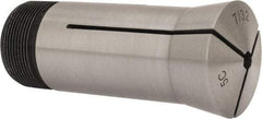 Interstate - 7/32 Inch 5C Hex Collet - 3.28" Overall Length, 1.041-24 Internal Thread Size, Steel, 0.0032 Inch TIR - Exact Tool & Supply