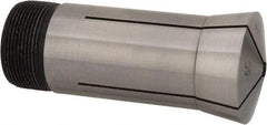 Interstate - 3/16 Inch 5C Square Collet - 3.28" Overall Length, 1.041-24 Internal Thread Size, Steel, 0.0032 Inch TIR - Exact Tool & Supply