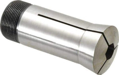 Interstate - 15/32 Inch 5C Hex Collet - 3.28" Overall Length, 1.041-24 Internal Thread Size, Steel, 0.0039 Inch TIR - Exact Tool & Supply