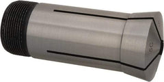 Interstate - 5/16 Inch 5C Square Collet - 3.28" Overall Length, 1.041-24 Internal Thread Size, Steel, 0.0039 Inch TIR - Exact Tool & Supply