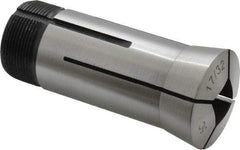 Interstate - 17/32 Inch 5C Square Collet - 3.28" Overall Length, 1.041-24 Internal Thread Size, Steel, 0.0039 Inch TIR - Exact Tool & Supply