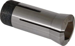 Interstate - 27/32 Inch 5C Hex Collet - 3.28" Overall Length, 1.041-24 Internal Thread Size, Steel, 0.0047 Inch TIR - Exact Tool & Supply