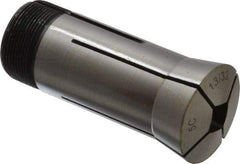 Interstate - 13/32 Inch 5C Square Collet - 3.28" Overall Length, 1.041-24 Internal Thread Size, Steel, 0.0039 Inch TIR - Exact Tool & Supply