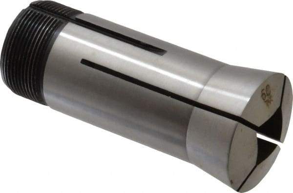 Interstate - 9/32 Inch 5C Square Collet - 3.28" Overall Length, 1.041-24 Internal Thread Size, Steel, 0.0039 Inch TIR - Exact Tool & Supply