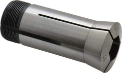 Interstate - 11/16 Inch 5C Hex Collet - 3.28" Overall Length, 1.041-24 Internal Thread Size, Steel, 0.0039 Inch TIR - Exact Tool & Supply