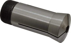 Interstate - 3/8 Inch 5C Hex Collet - 3.28" Overall Length, 1.041-24 Internal Thread Size, Steel, 0.0039 Inch TIR - Exact Tool & Supply