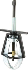 Posi Lock Puller - 12" Spread, 12 Ton Capacity, Puller - 8" Reach, 16-1/4" Long, For Bearings, Gears & Pulleys - Exact Tool & Supply