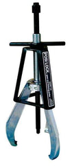 Posi Lock Puller - 15" Spread, 20 Ton Capacity, Puller - 9.67" Reach, 20" Long, For Bearings, Gears & Pulleys - Exact Tool & Supply