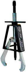 Posi Lock Puller - 18" Spread, 30 Ton Capacity, Puller - 12" Reach, 27" Long, For Bearings, Gears & Pulleys - Exact Tool & Supply