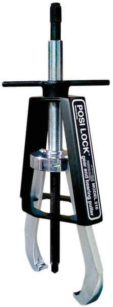 Posi Lock Puller - 25" Spread, 35 Ton Capacity, Puller - 14" Reach, 32" Long, For Bearings, Gears & Pulleys - Exact Tool & Supply