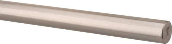 Thomson Industries - 3/8" Diam, 2' Long, Steel Standard Round Linear Shafting - 60-65C Hardness, .3745/.3740 Tolerance - Exact Tool & Supply