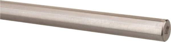 Thomson Industries - 3/8" Diam, 3' Long, Steel Standard Round Linear Shafting - 60-65C Hardness, .3745/.3740 Tolerance - Exact Tool & Supply