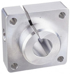 Thomson Industries - 1-1/4" Diam, Aluminum Alloy Shaft Support - Plain Shafting - Exact Tool & Supply
