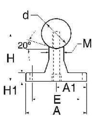 Thomson Industries - 40mm Shaft Diam, 78mm Base Width, Steel Shaft, Aluminum Rail, Round Shaft Assemblies - 48" Long, 18mm Neck Width - Exact Tool & Supply